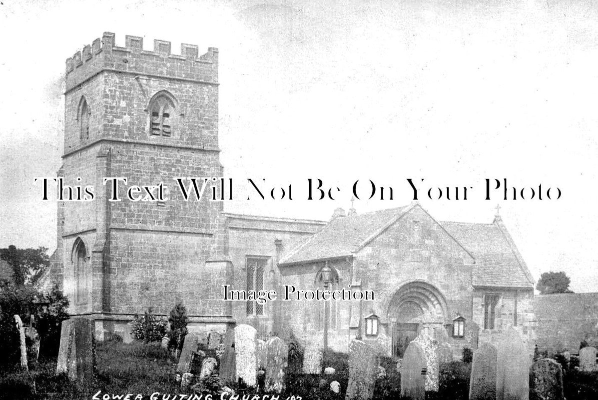 GL 2596 - Lower Guiting Church, Gloucestershire c1908