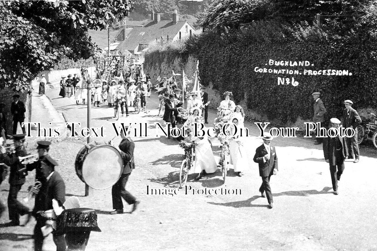 GL 878 - Buckland Coronation Procession, Gloucestershire