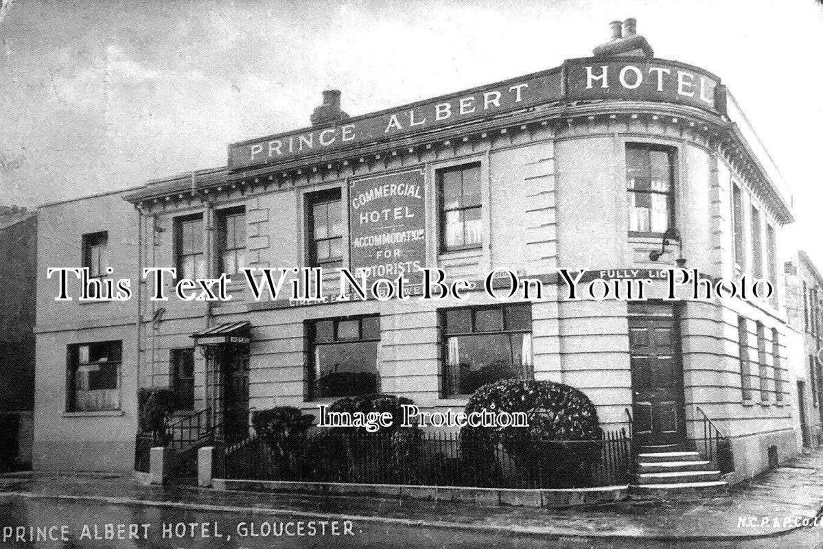 Gl 1907 - Prince Albert Hotel, Gloucester, Gloucestershire