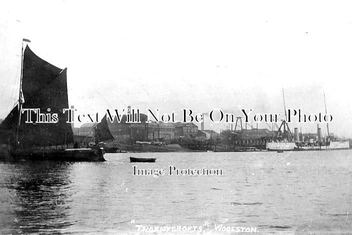 HA 1309 - Thornycroft Shipbuilders, Woolston, Southampton, Hampshire c1915
