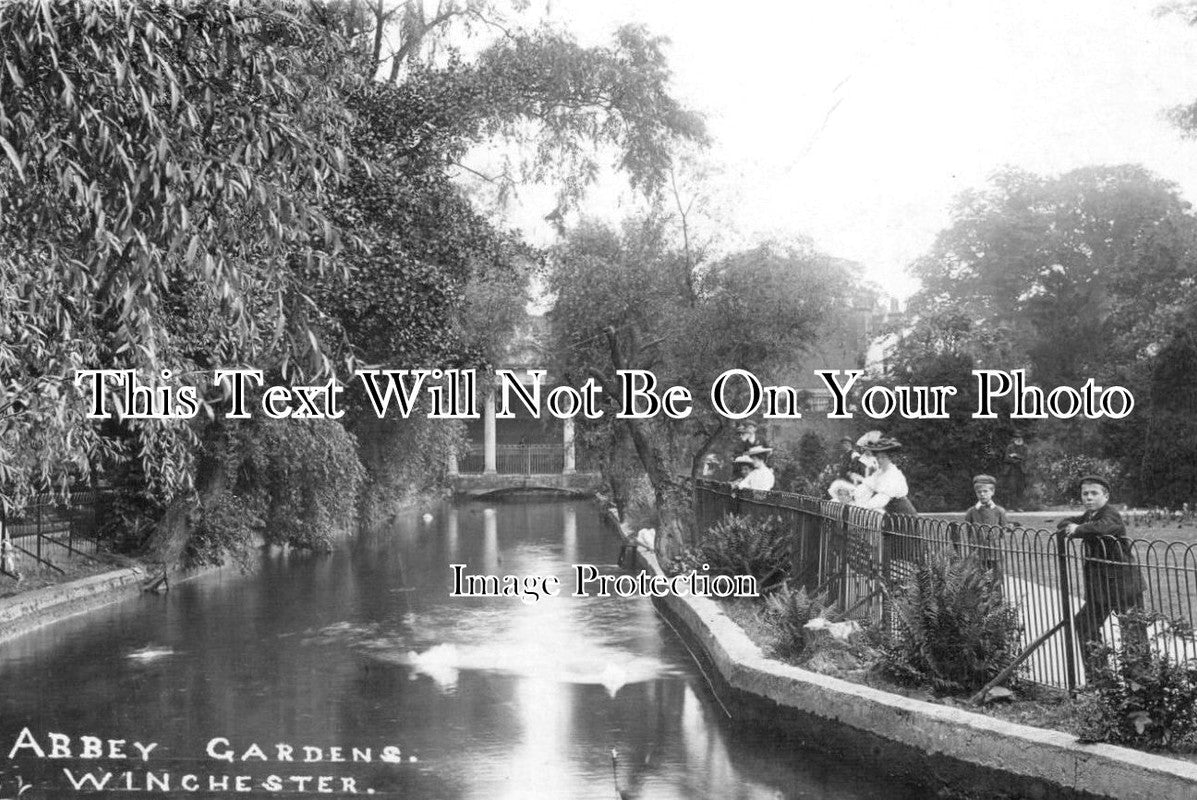HA 1651 - Abbey Gardens, Winchester, Hampshire