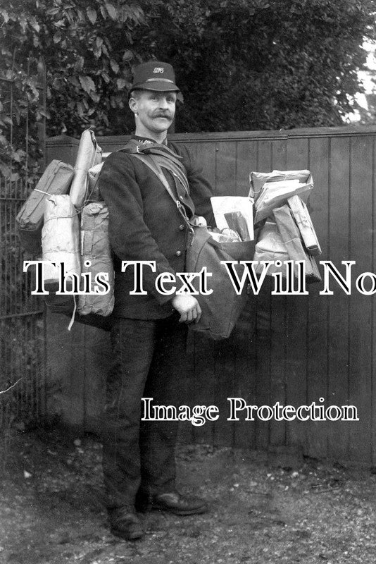 HA 167 - Uncle Herb The Postman, Brockenhurst, Hampshire c1912