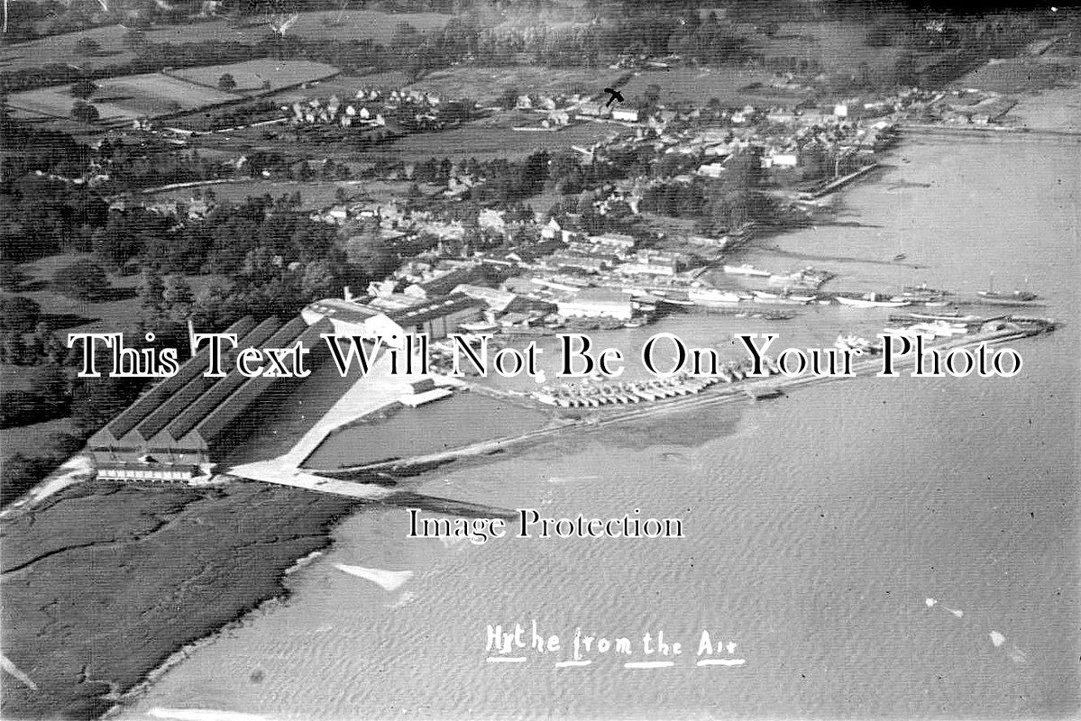 HA 1743 - Hythe From The Air, Hampshire