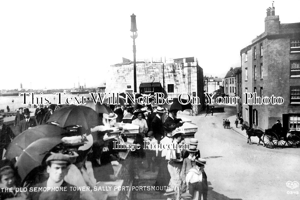 HA 1859 - Old Semaphore Tower, Sally Port, Portsmouth, Hampshire