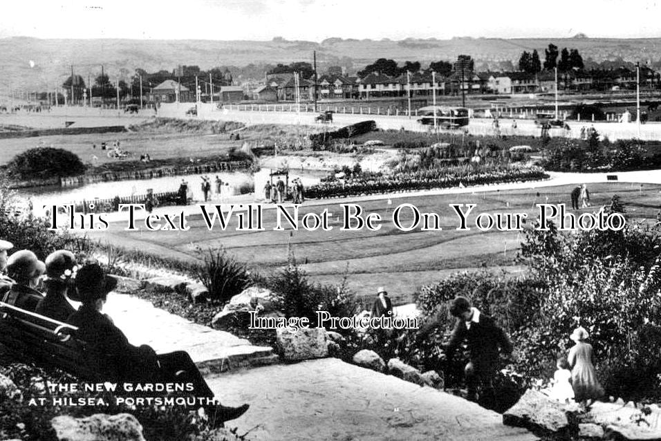HA 1955 - The New Gardens At Hilsea, Portsmouth, Hampshire