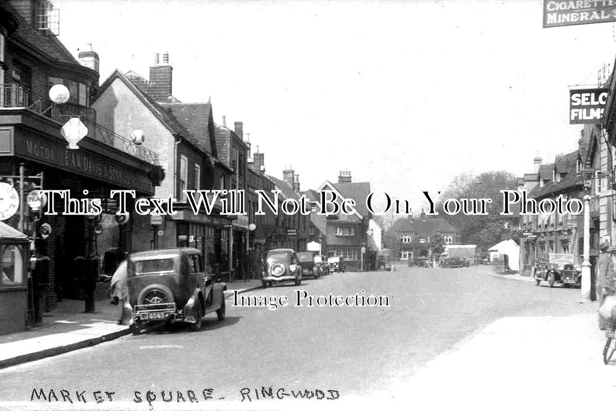 HA 1988 - Market Square, Ringwood, Hampshire