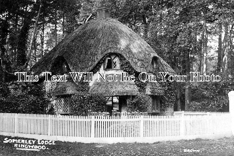 HA 2038 - Somerley Lodge, Ringwood, Hampshire c1914