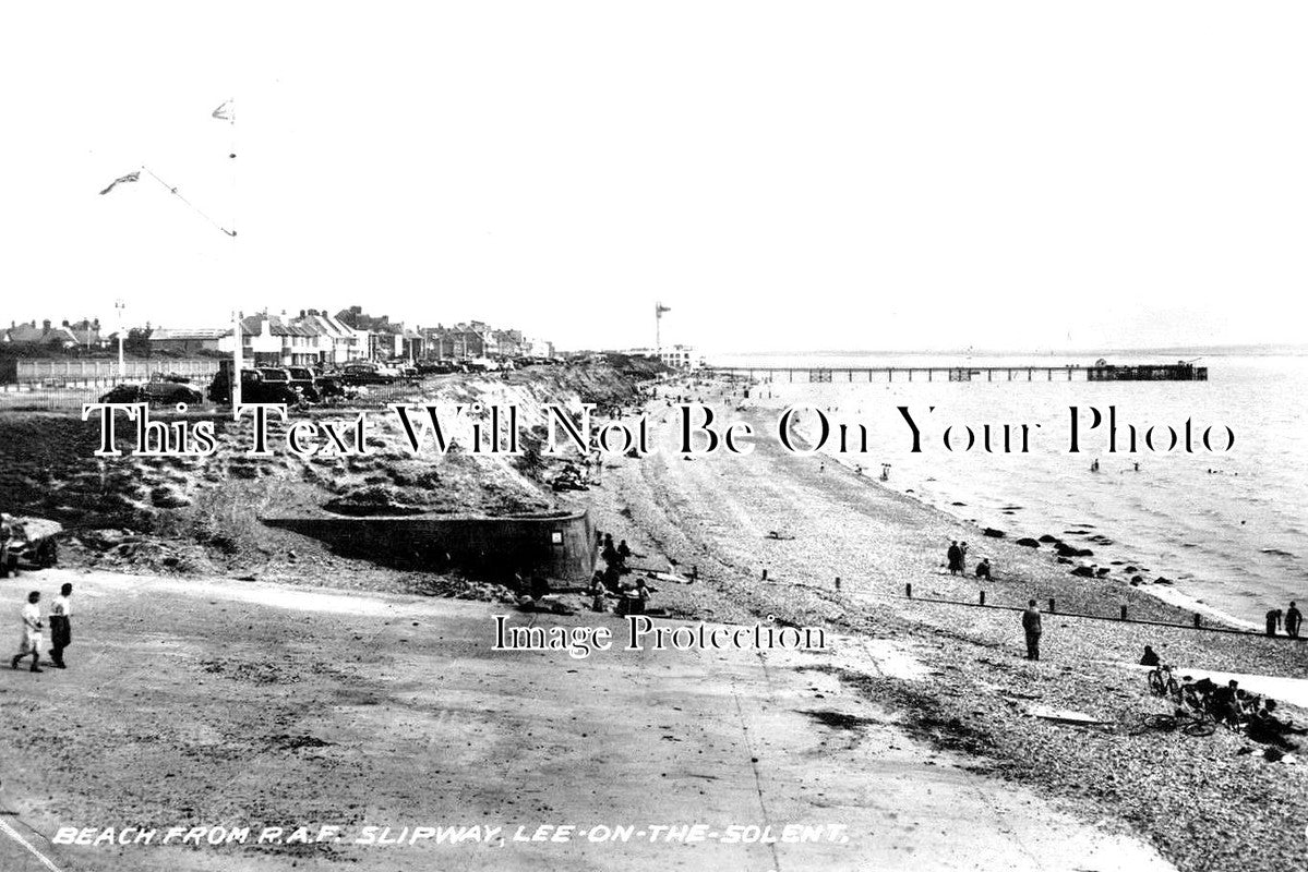 HA 2057 - The Beach, Lee On The Solent, RAF Slipway, Hampshire