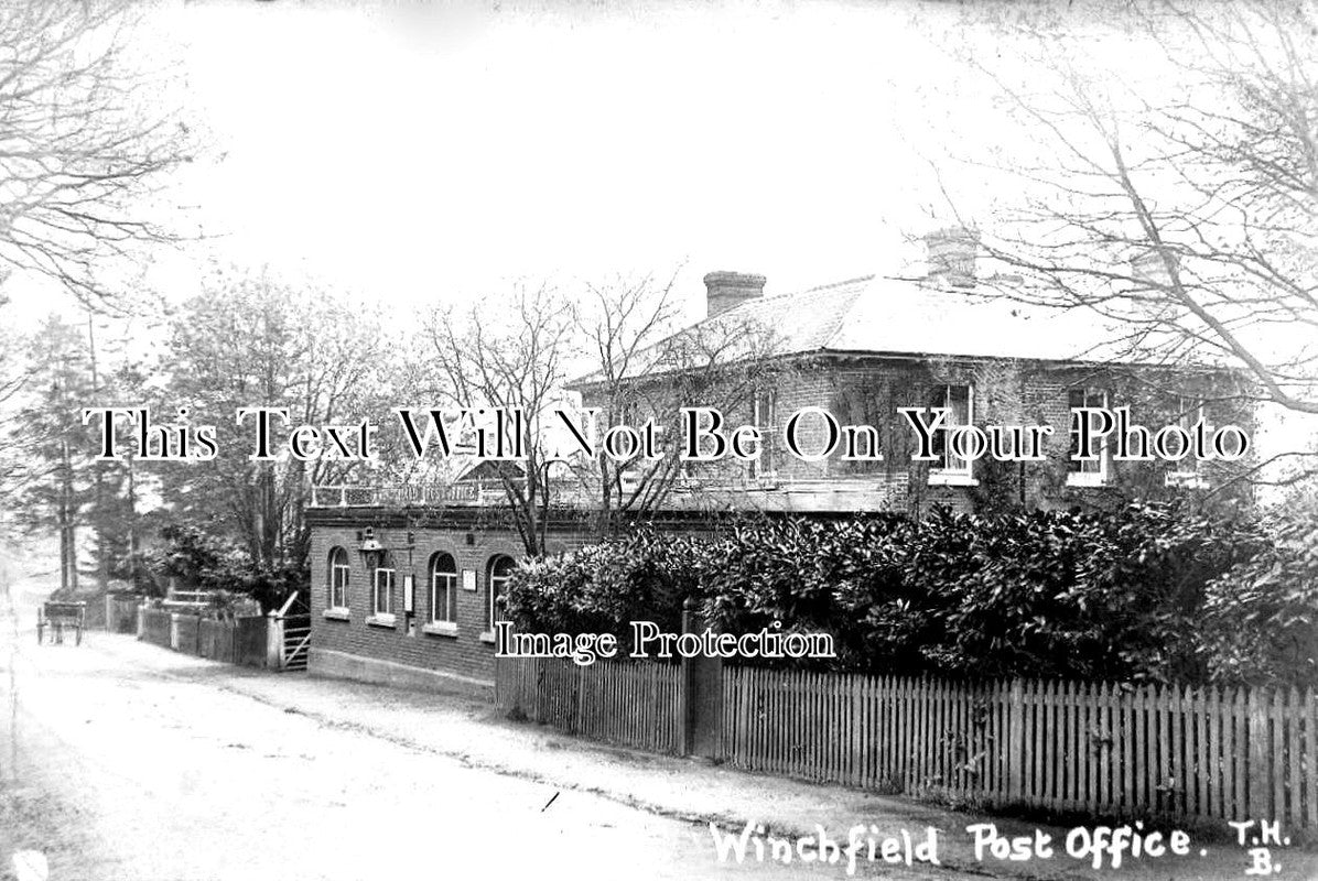 HA 2078 - Winchfield Post Office, Hampshire c1908