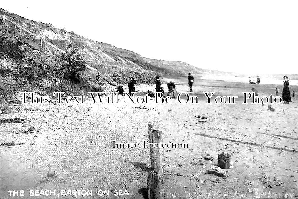 HA 2083 - The Beach, Barton On Sea, Hampshire