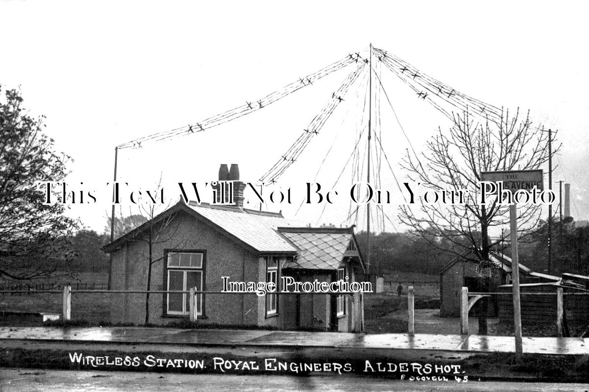 HA 2158 - Aldershot Wireless Station, Royal Engineers, Hampshire