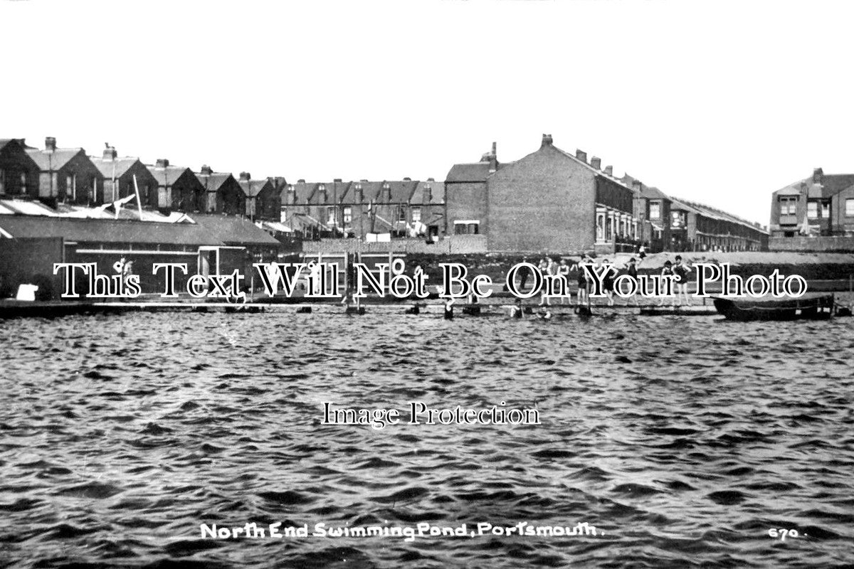 HA 2162 - North End Swimming Pond, Portsmouth, Hampshire