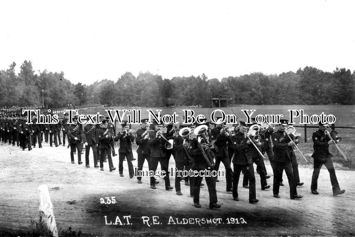 HA 2232 - Royal Engineers, London Army Troop, Aldershot, Hampshire 1912