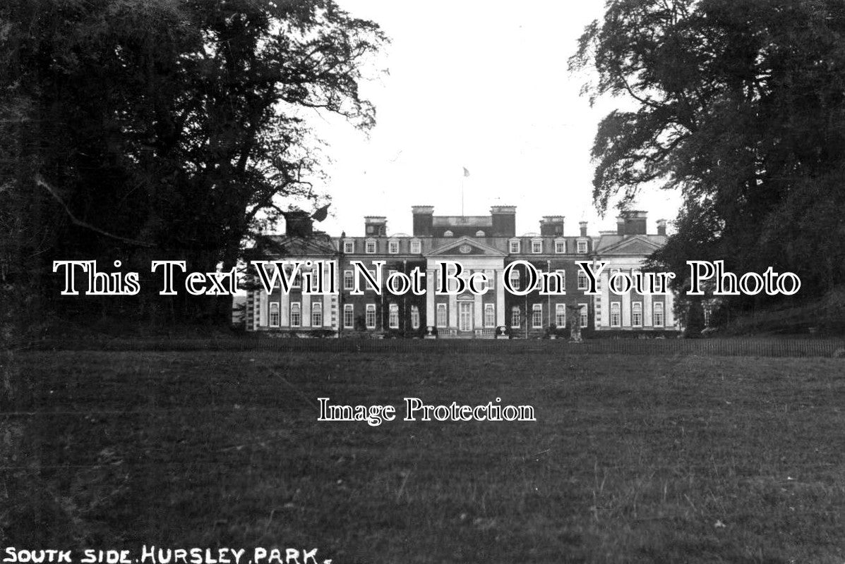 HA 2237 - Hursley Park Country House, South Side, Hampshire c1914