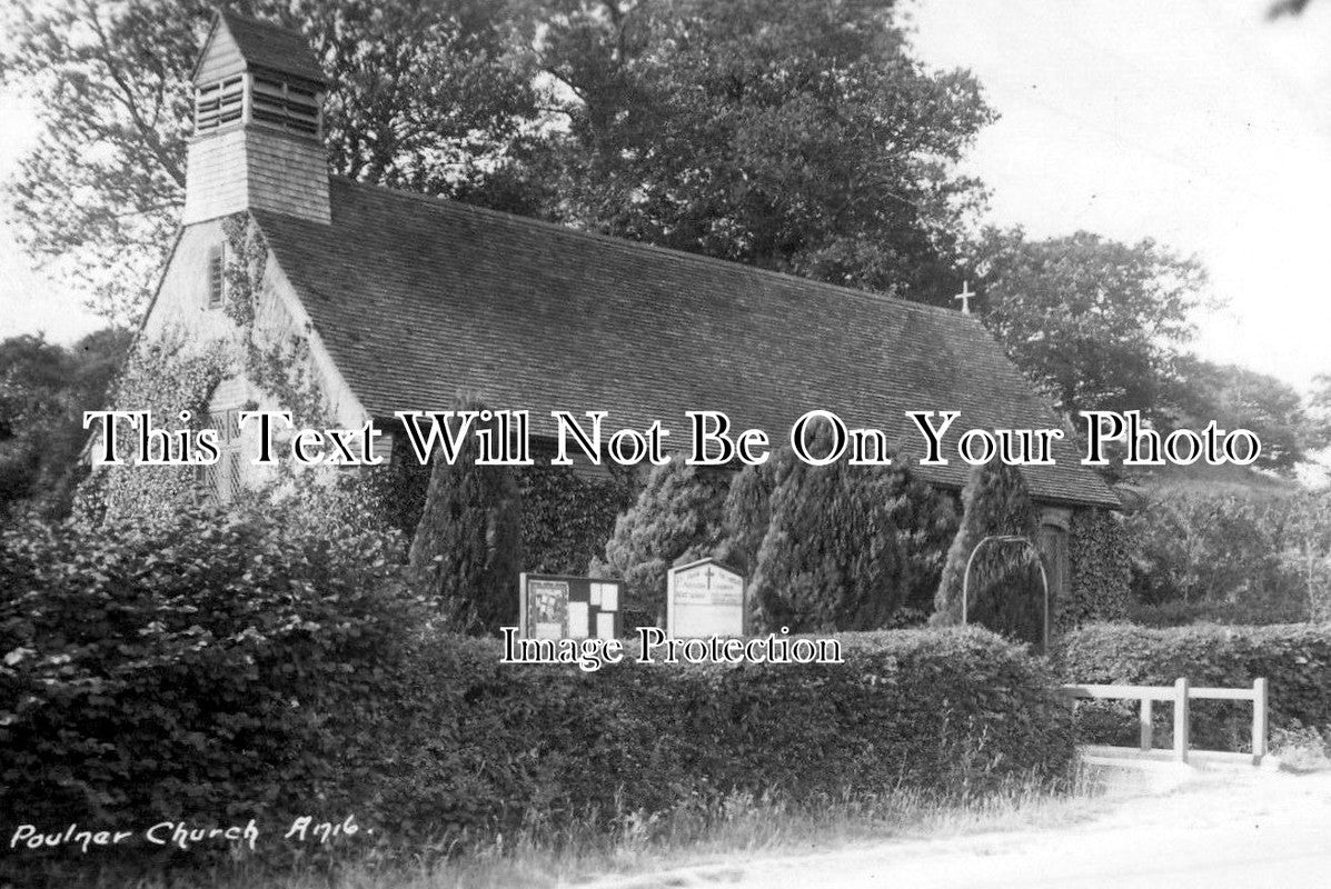 HA 2259 - Poulner Church, Hampshire c1934