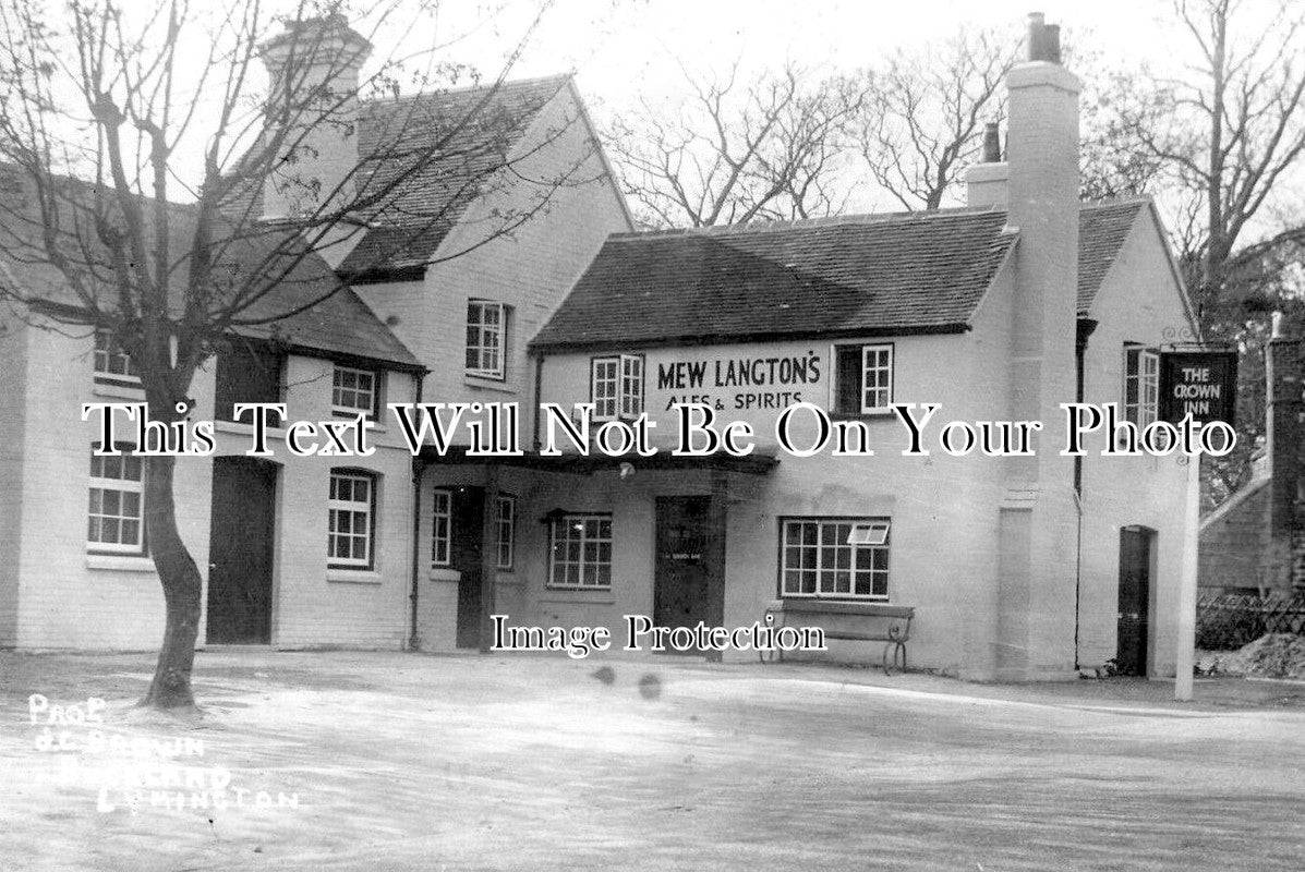 HA 2263 - The Crown Inn Pub, Lymington, Hampshire