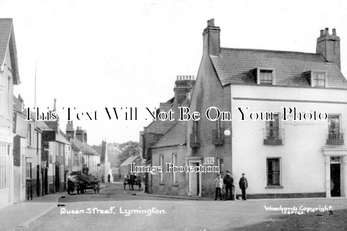 HA 2278 - Anglesea Hotel, Queen Street, Lymington, Hampshire c1928