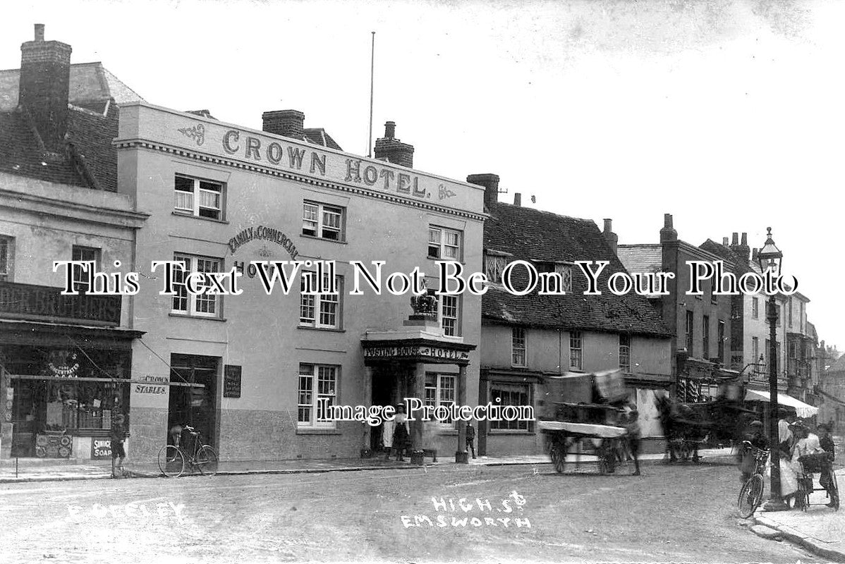 HA 2283 - Crown Hotel, High Street, Emsworth, Hampshire