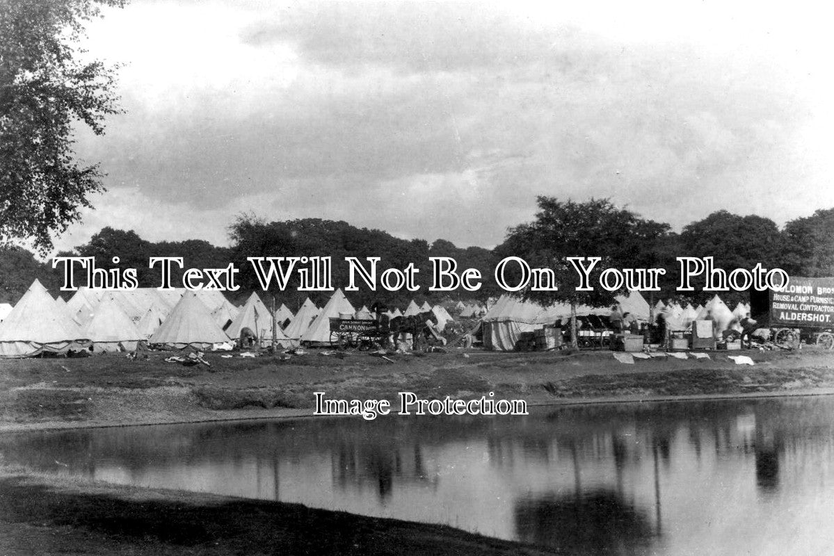 HA 2292 - Southampton Common Camp, Hampshire c1904