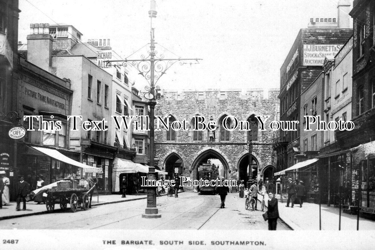 HA 2305 - The Bargate, South Side, Southampton, Hampshire