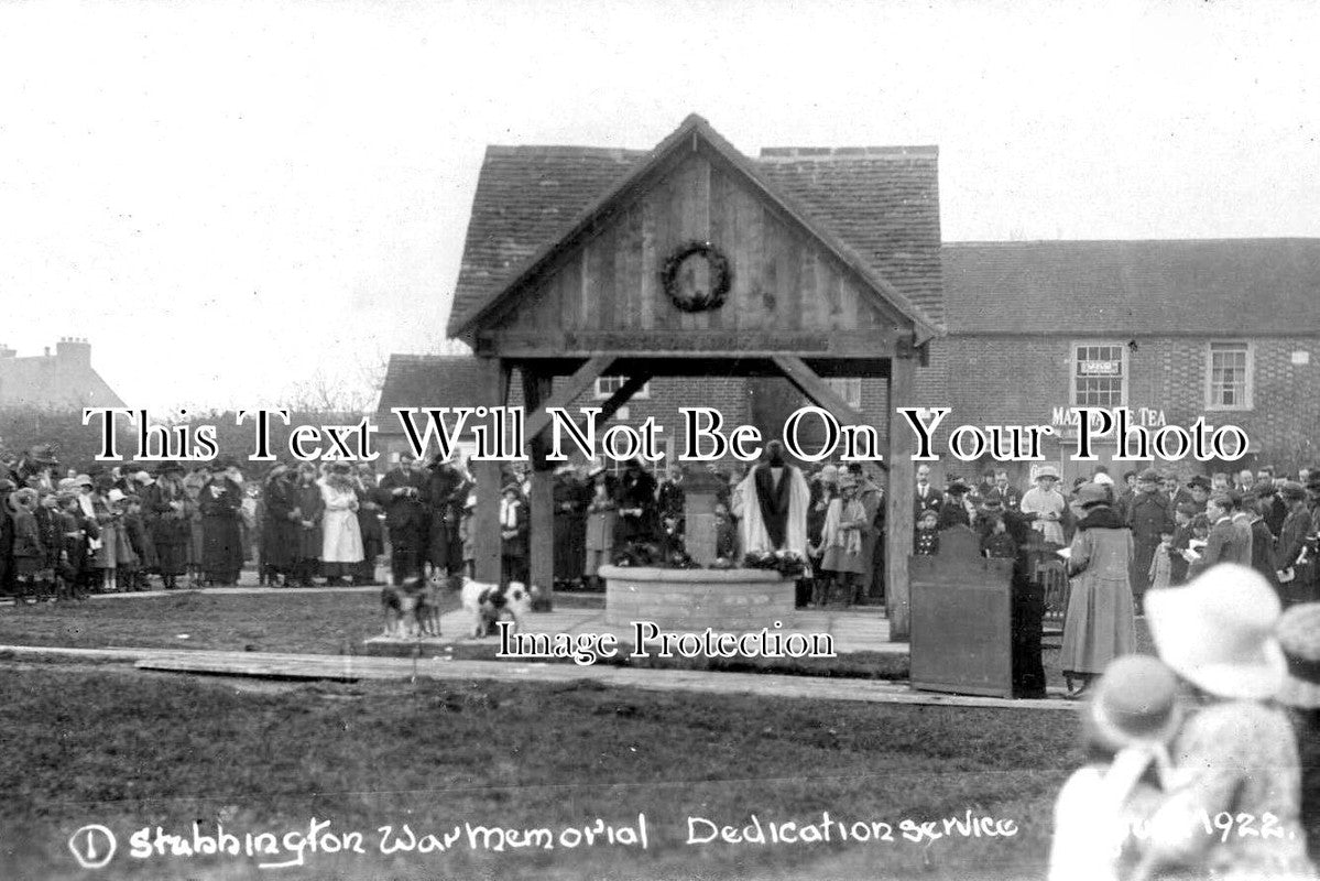 HA 2388 - Stubbington War Memorial Dedication Service, Hampshire 1922