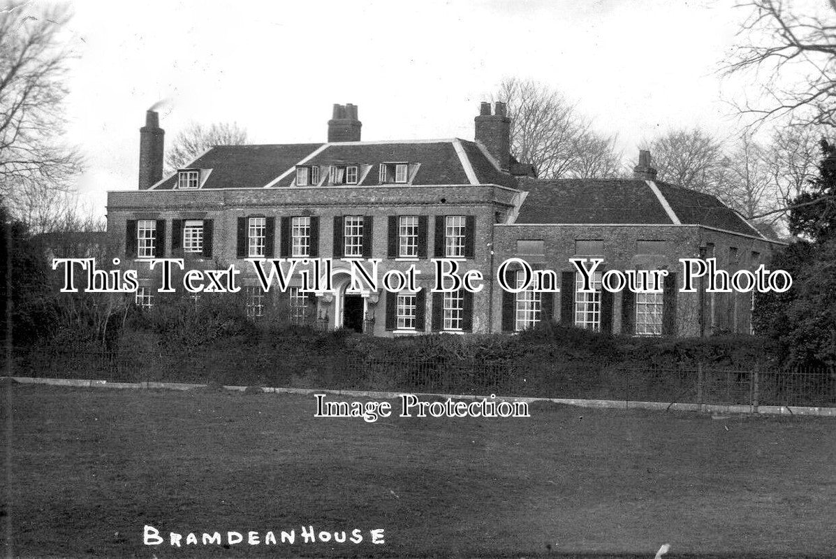 HA 2404 - Bramdean House, Hampshire c1913