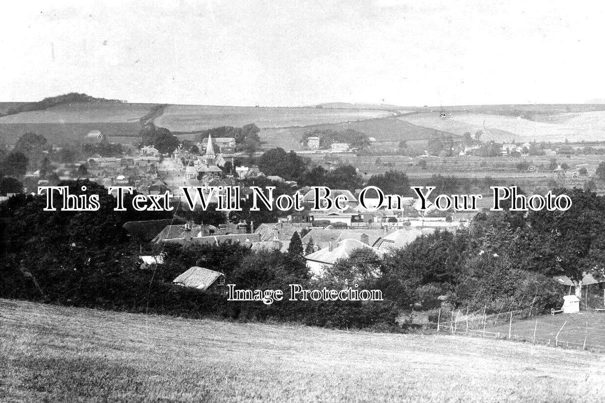HA 2407 - Stockbridge From Winton Hill, Hampshire c1905