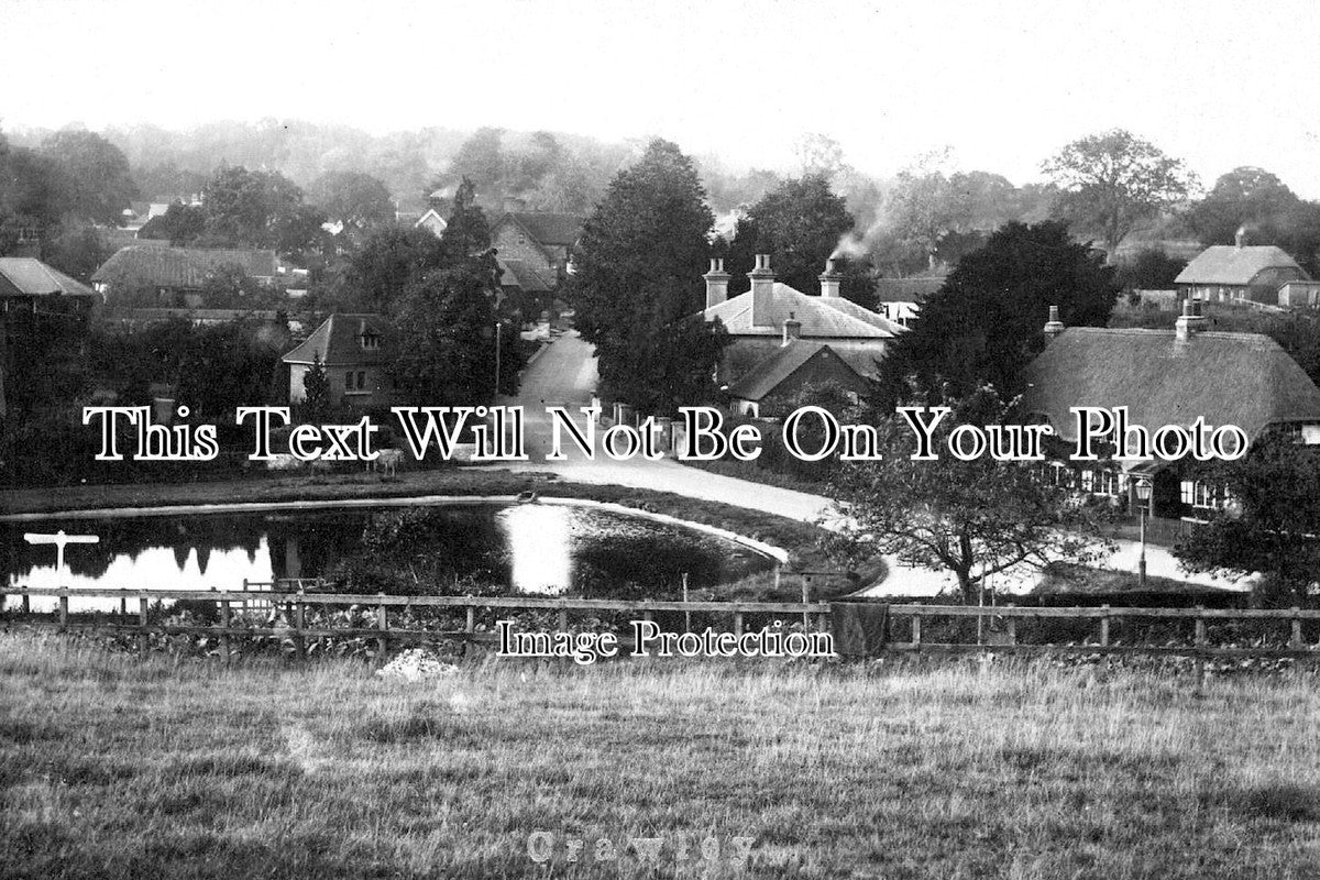 HA 2411 - Crawley Village, Hampshire c1920