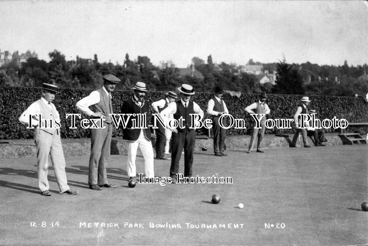 HA 249 - Bowling Tournament, Meyrick Park, Bournemouth, Hampshire