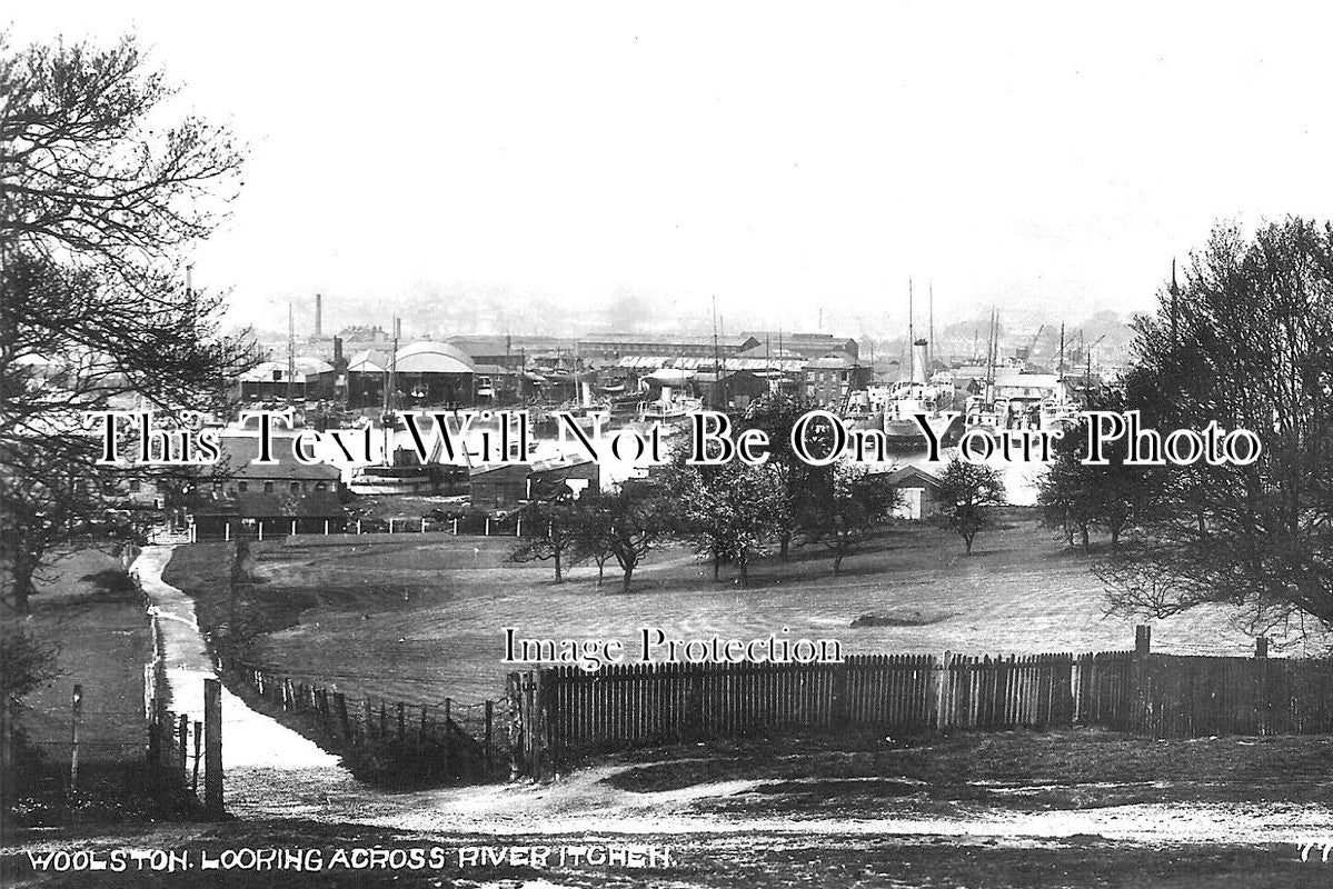 HA 2537 - Woolston Across The River Itchen, Hampshire