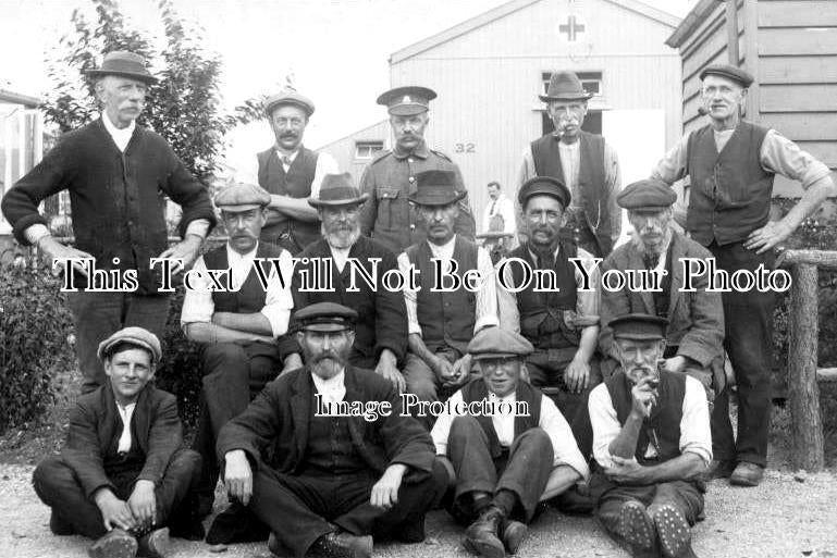 HA 2577 - Workers At Netley Hospital, Southampton, Hampshire