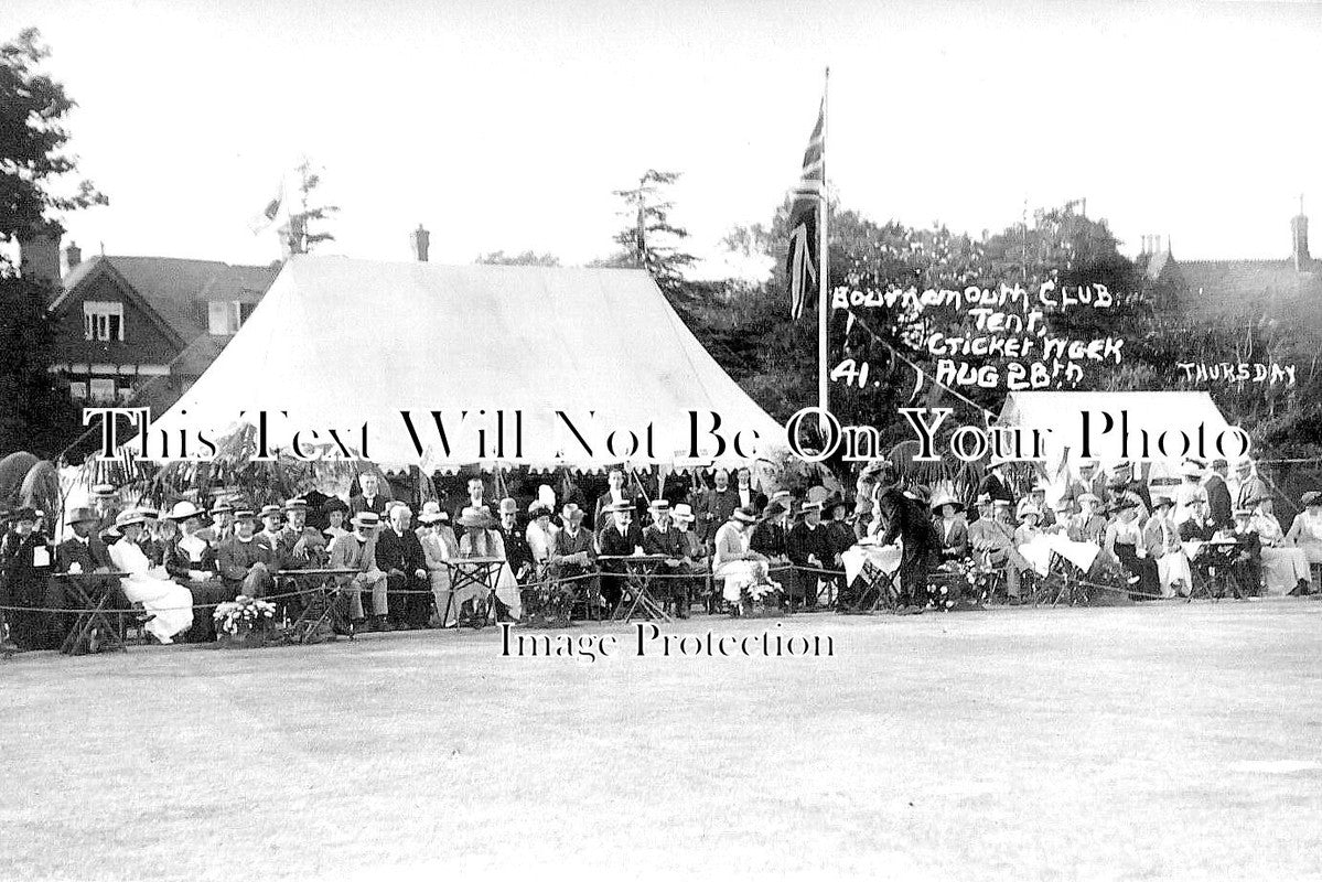 HA 2627 - Bournemouth Club Tent Cricket Week, Hampshire