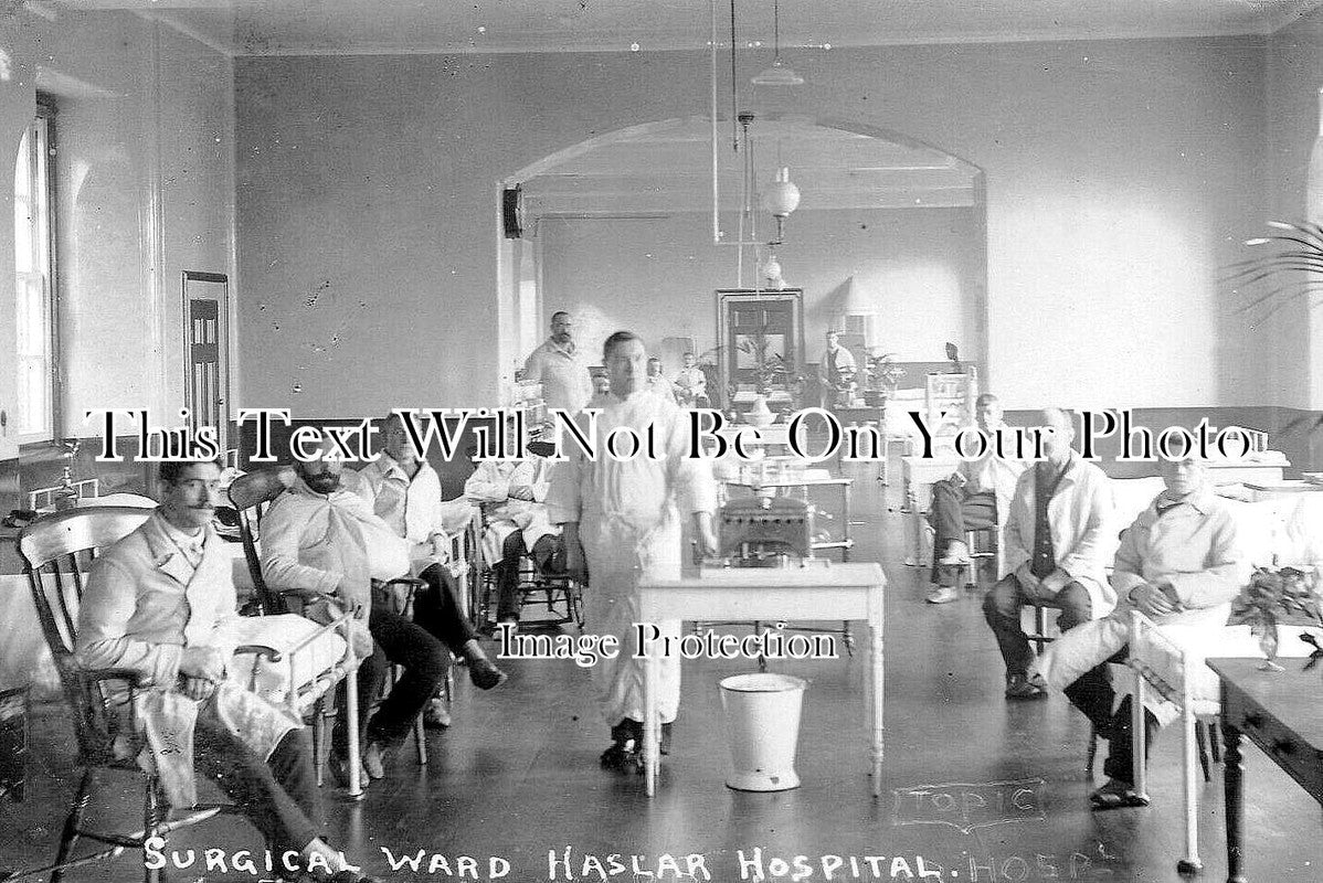 HA 2685 - Surgical Ward, Haslar Hospital, Gosport, Hampshire c1914