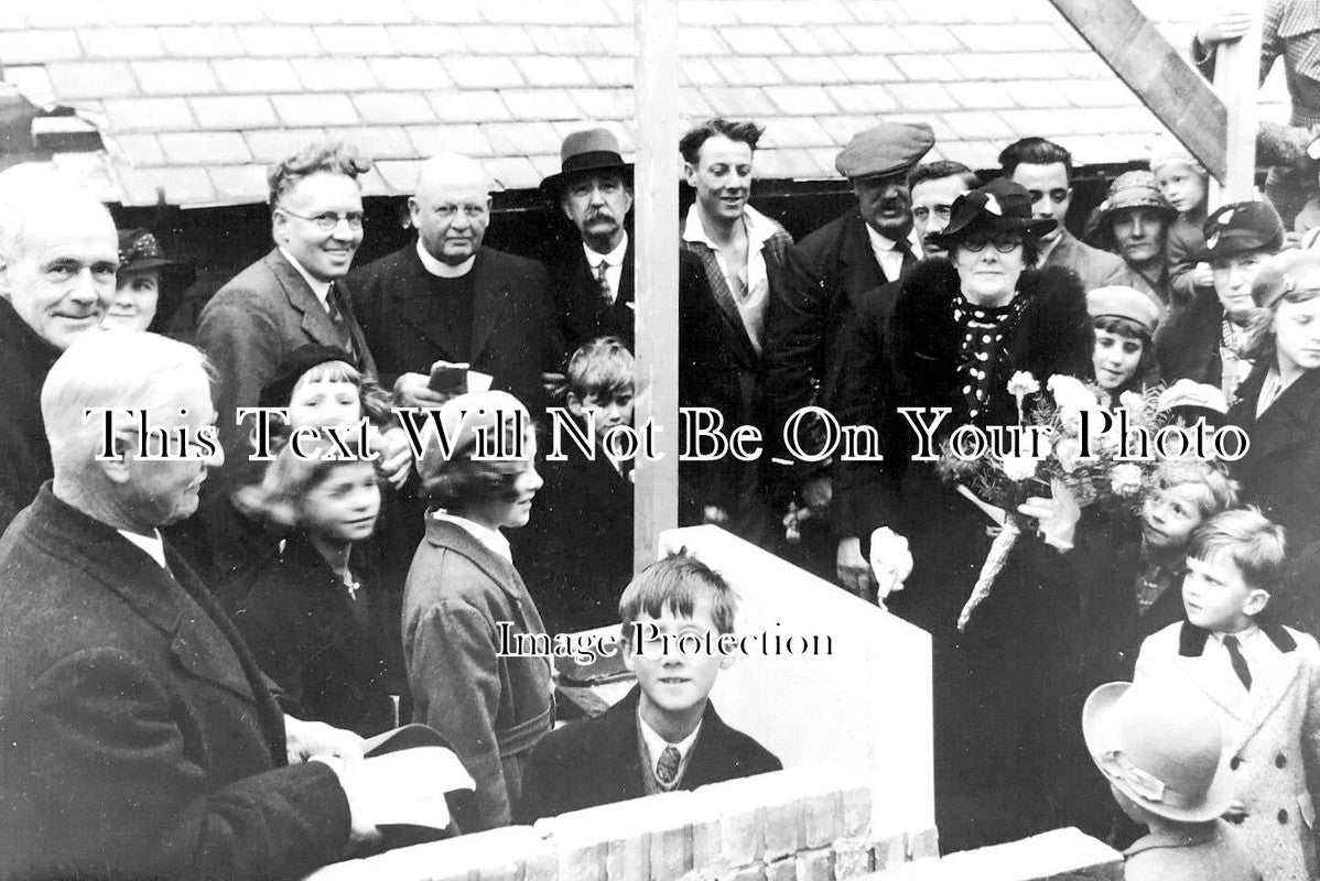 HA 2729 - Lee On Solent Methodist Church Stone Laying, Gosport, Hampshire