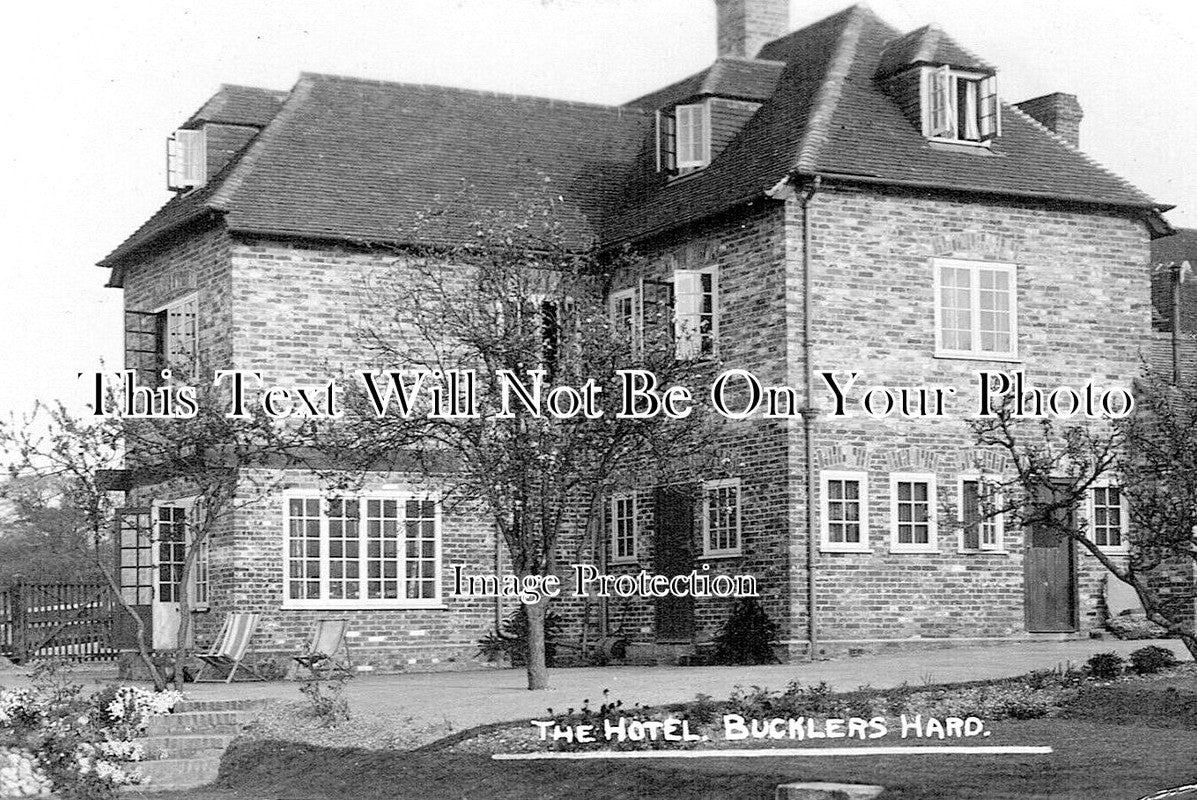 HA 2735 - The Hotel, Bucklers Hard, Hampshire