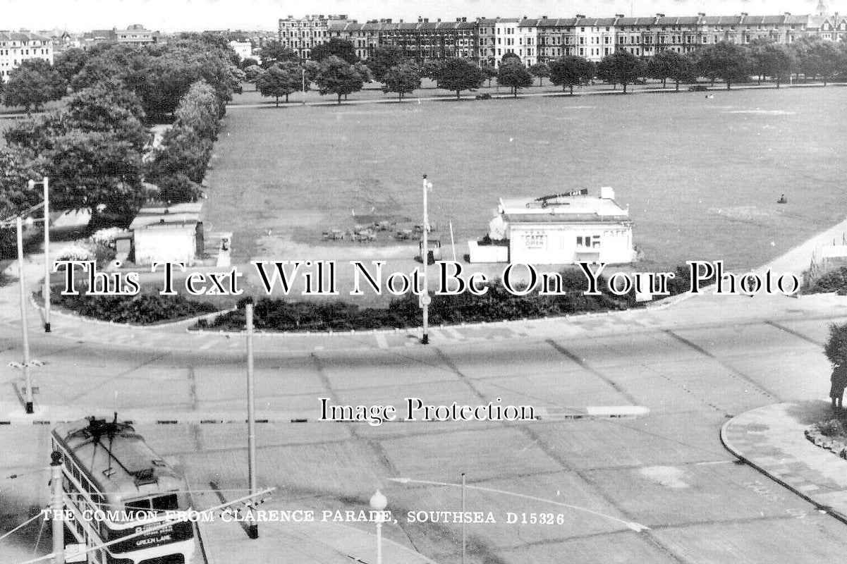 HA 2736 - The Common From Clarence Parade, Southsea, Hampshire