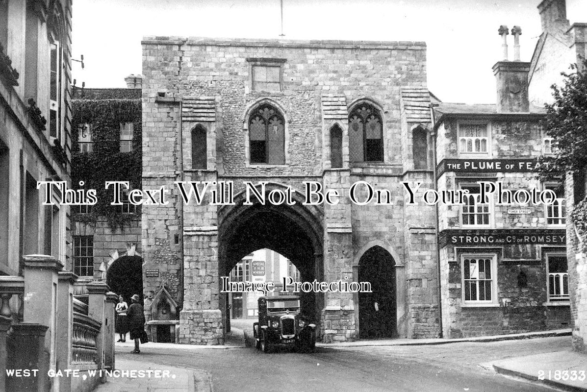 HA 2751 - West Gate, Winchester, Hampshire
