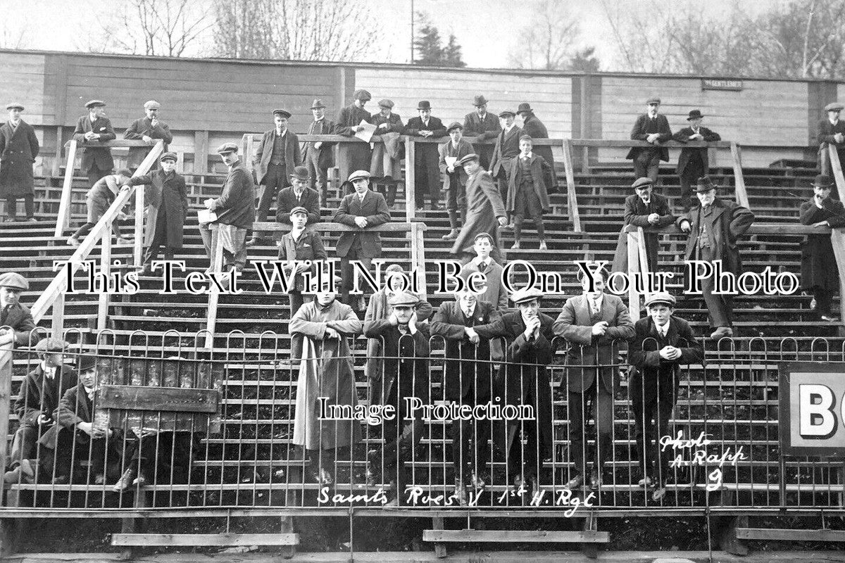 HA 2758 - Saints Reserves V 1st Hants Regt, Southampton Football c1910