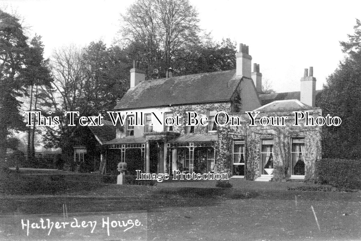 HA 2763 - Hatherden House, Hampshire
