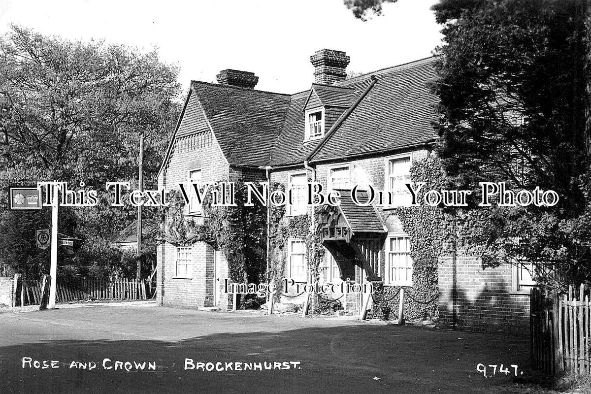HA 2809 - The Rose & Crown Hotel, Brockenhurst, Hampshire
