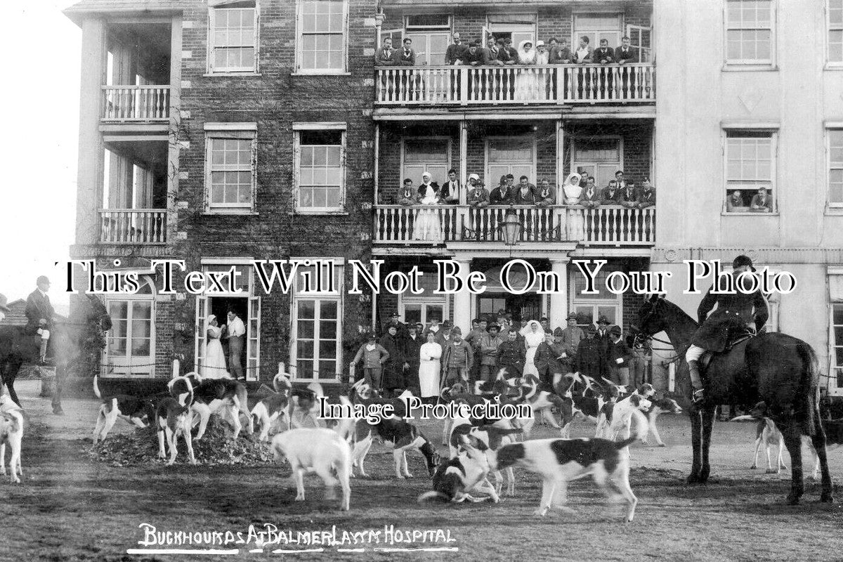 HA 2827 - Balmer Lawn Hospital, Buckhounds, New Zealand, Brockenhurst WW1