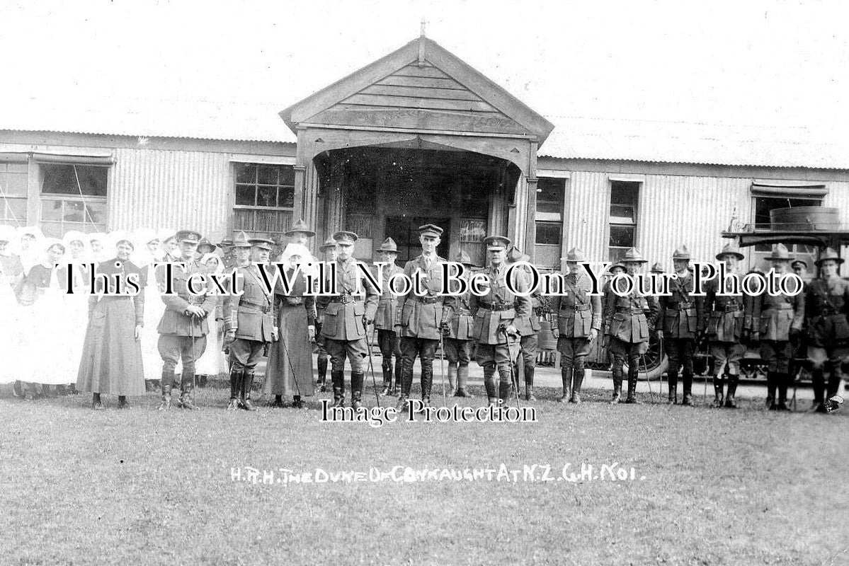 HA 2834 - Duke Of Connaught, New Zealand General Hospital, Brockenhurst WW1
