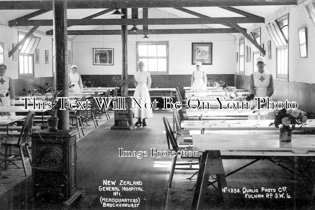 HA 2860 - Ward, New Zealand General Hospital, Brockenhurst WW1