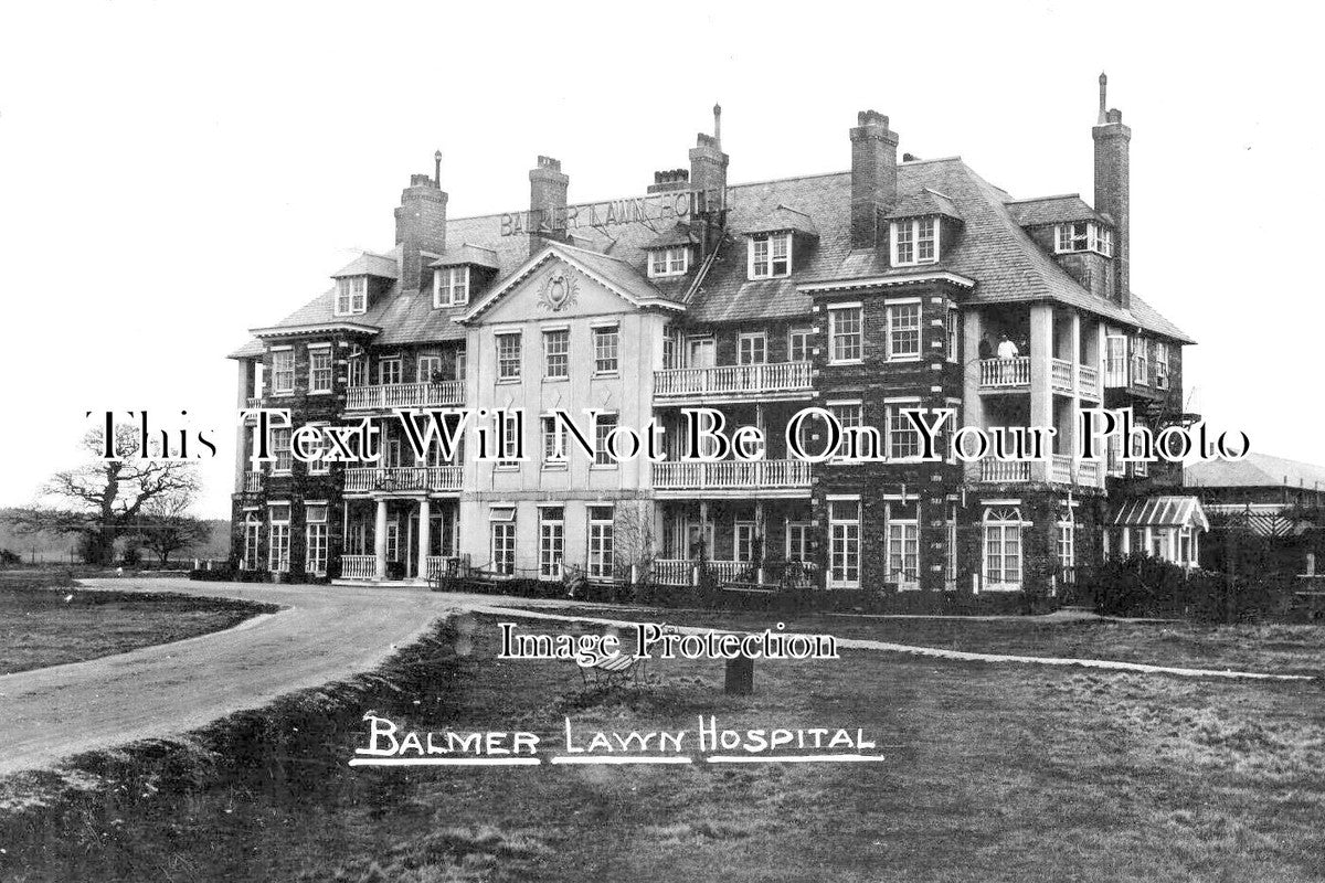 HA 2879 - Balmer Lawn Hospital, New Zealand, Brockenhurst WW1