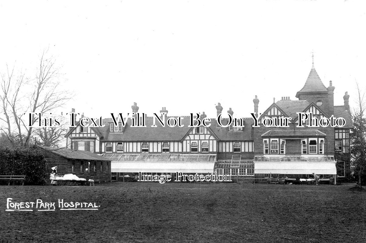 HA 2885 - Forest Park Hospital, New Zealand, Brockenhurst WW1
