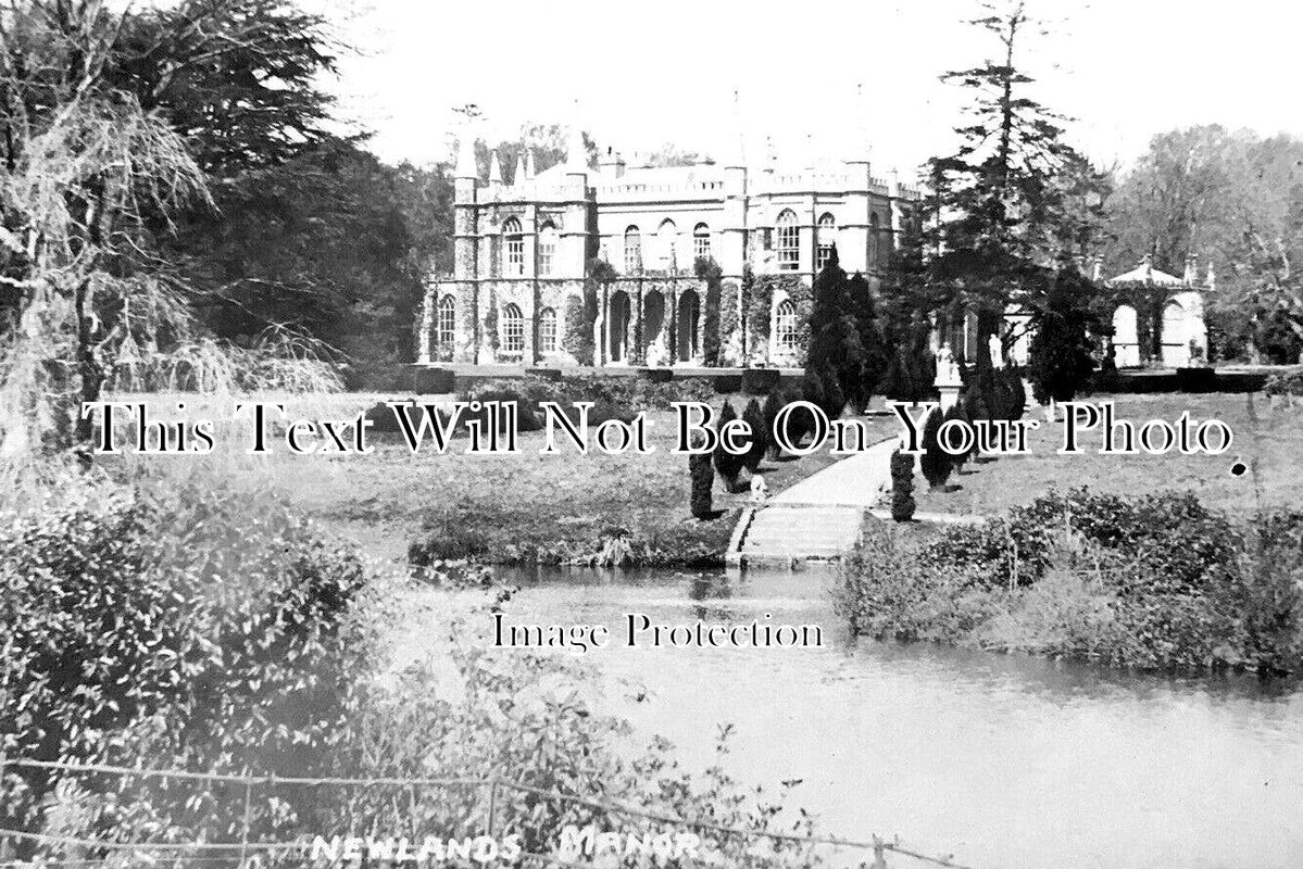 HA 2902 - Newlands Manor, Milford On Sea, Hampshire c1910