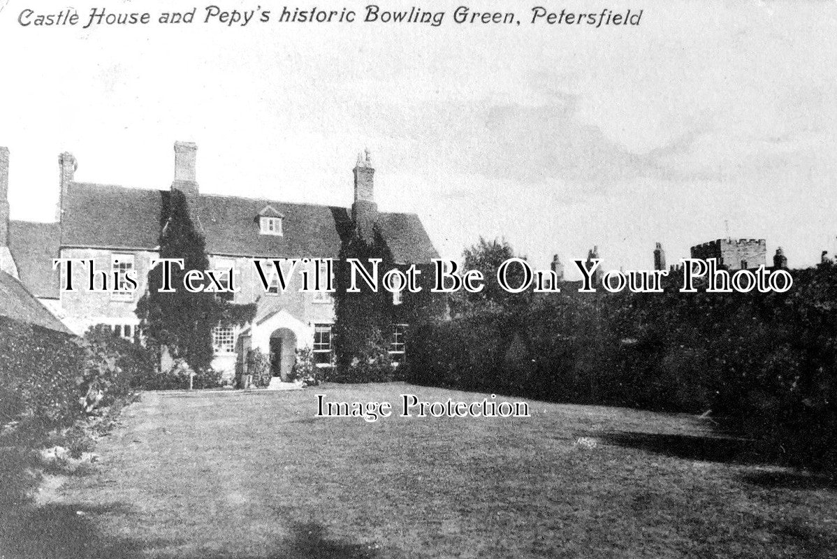 HA 2904 - Castle House & Pepys Bowling Green, Petersfield, Hampshire
