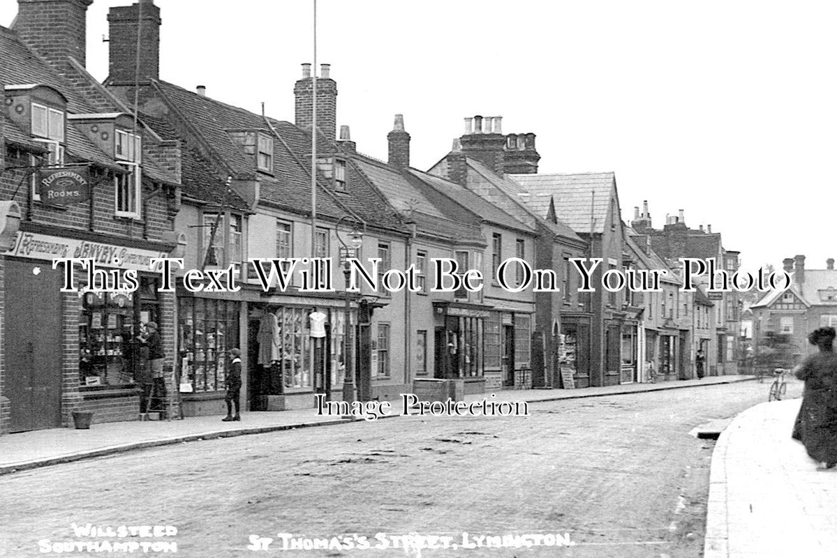 HA 2916 - St Thomas's Street, Lymington, Hampshire