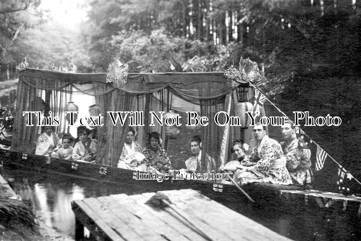 HA 2946 - Decorated Boat, Fleet, Hampshire