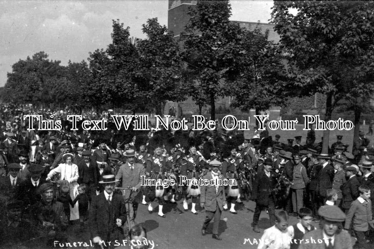 HA 295 - Funeral Of Mr S.F Cody, Aldershot, Hampshire